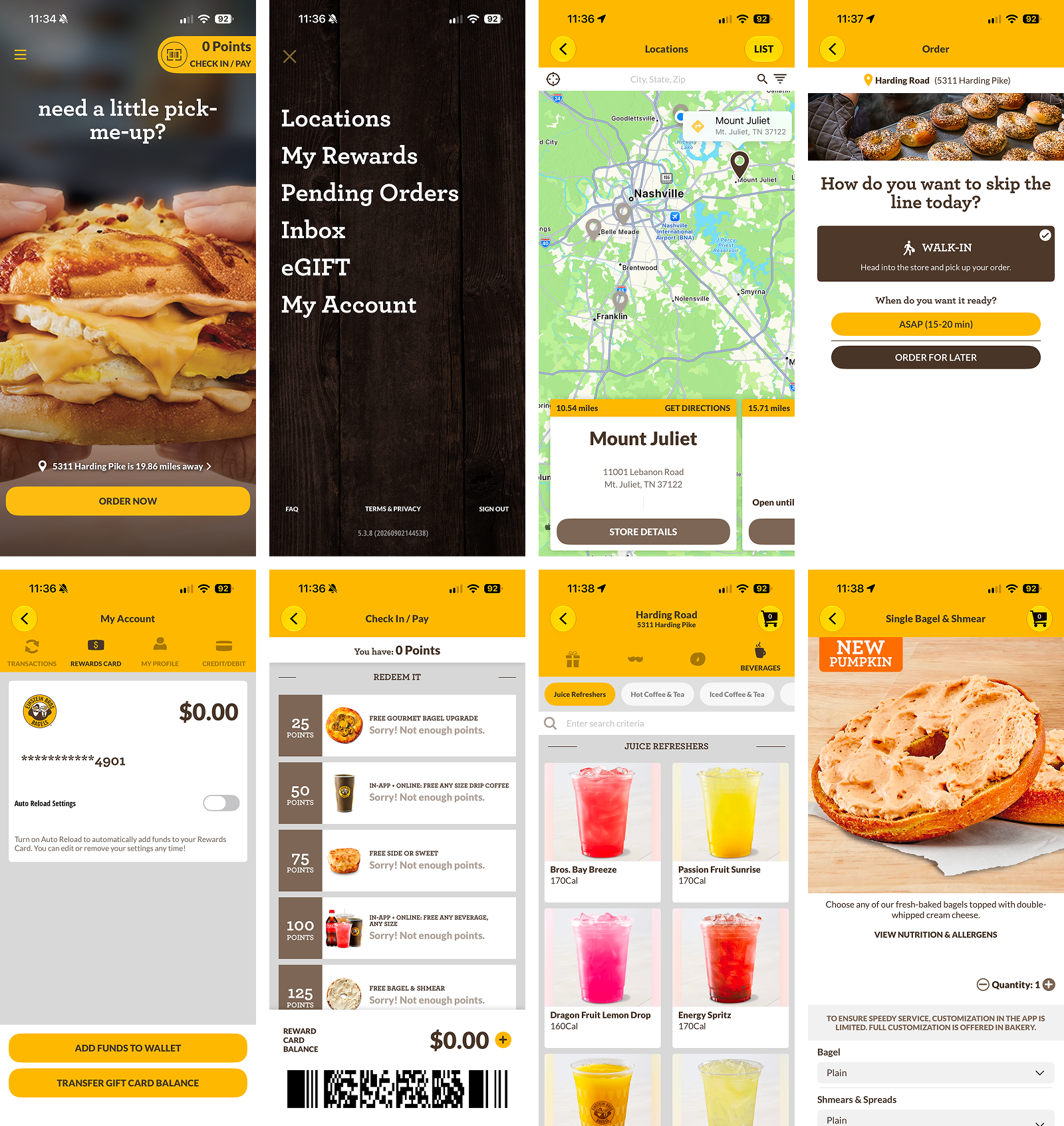 Select Mobile Screens