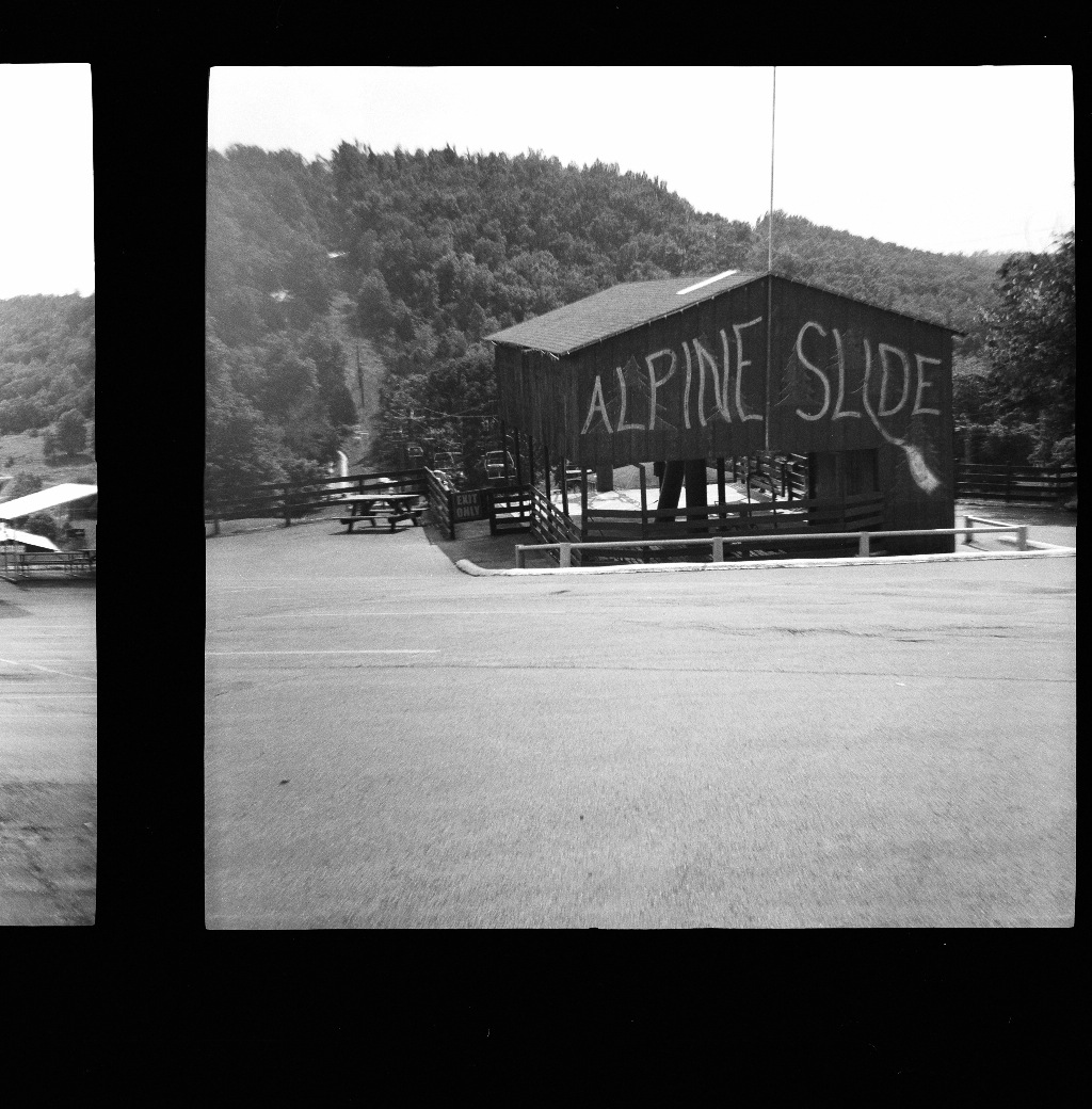 The Alpine Slide, close